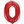 Load image into Gallery viewer, Red Number 0 Shaped Foil Balloon (34"")