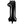 Load image into Gallery viewer, Black Number 1 Shaped Foil Balloon (34"")
