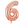 Load image into Gallery viewer, Rose Gold Number 6 Shaped Foil Balloon (34"")