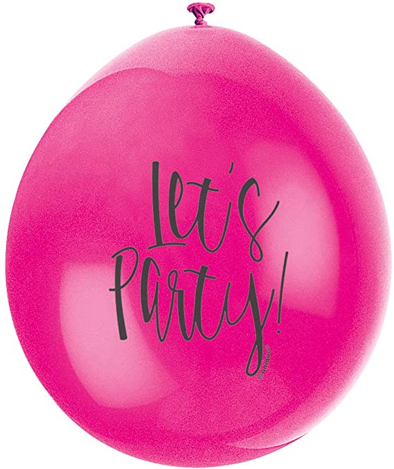 Lets Party 9" Latex Balloons (10 Pack)