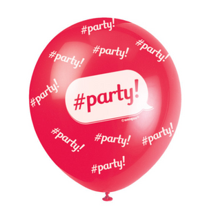 Party 12"" Latex Balloons (5 Pack)