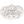 Load image into Gallery viewer, 12" Clear Printed Glitz "Happy Birthday" Balloons with Confetti, Black & Silver (6 Pack)