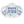 Load image into Gallery viewer, 12" Clear Printed Glitz "Happy Birthday" Balloons with Confetti, Blue & Silver (6 Pack)