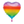 Load image into Gallery viewer, Gradient Rainbow Heart Foil Balloon (18"")