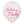Load image into Gallery viewer, Pink Princess Clear Latex Balloons with Confetti 12" (6 Pack)