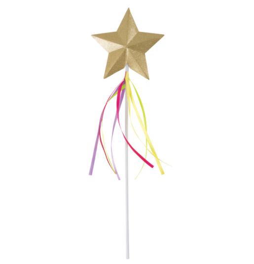 Rainbow Star Princess Wand