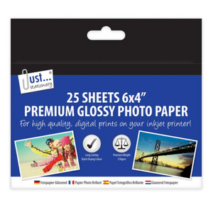 A6 Photo Paper - 6X4" (25 Pack)