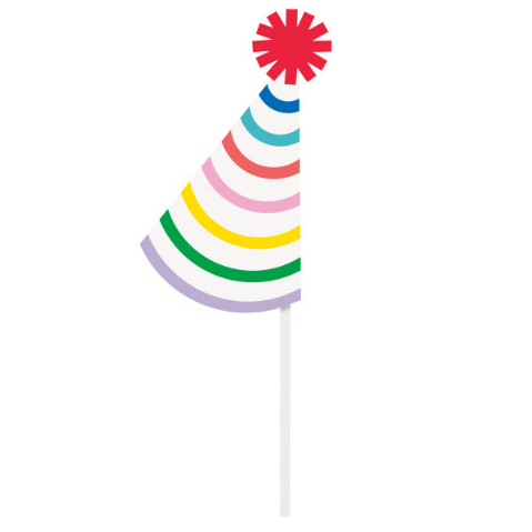 Birthday Photo Booth Props (10 Pack)