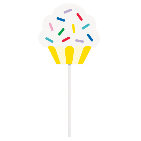 Birthday Photo Booth Props (10 Pack)
