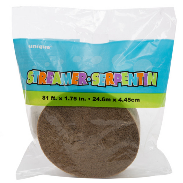 Gold Crepe Streamer (81 ft)