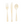 Load image into Gallery viewer, Gold Glitter Assorted Plastic Cutlery (18 pack)