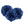 Load image into Gallery viewer, Royal Blue Mini Puff Tissue Decorations (3 Pack)