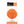 Load image into Gallery viewer, Orange Solid 16" Hanging Tissue Pom Pom