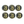 Load image into Gallery viewer, Sparkling Fizz Hanging Swirls 21st Black / Gold (6 Pack)