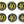 Load image into Gallery viewer, Sparkling Fizz Hanging Swirls 40th Black / Gold (6 Pack)