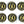 Load image into Gallery viewer, Sparkling Fizz Hanging Swirls 60th Black / Gold (6 Pack)