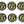 Load image into Gallery viewer, Sparkling Fizz Hanging Swirls 65th Black / Gold (6 Pack)