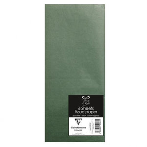 Tissue Paper Dark Green (6 Sheets)