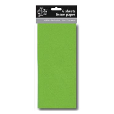 Tissue Paper Green (6 Sheets)