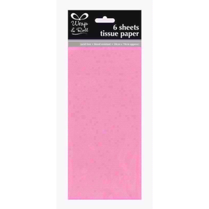 Tissue Paper Pink (6 Sheets)