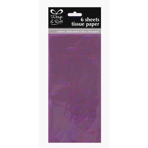 Tissue Paper Purple (6 Sheets)