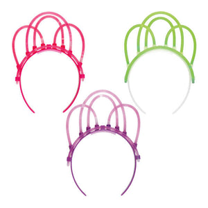 Bulk Glow Tiara in 3 Assorted Colors