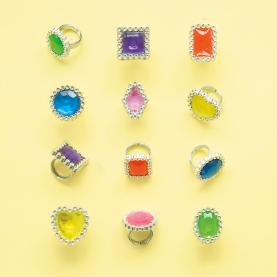 Gem Ring Favors (12 Pack)