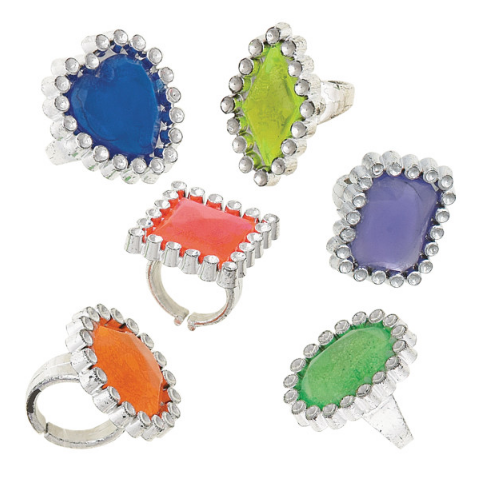 Gem Ring Favors (12 Pack)