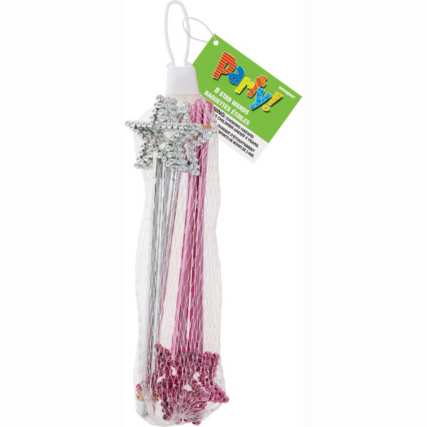 Mini Star Wands Net Bag - Bulk (8 Pack)