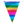 Load image into Gallery viewer, Foil mini bunting rainbow (3 m)