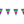 Load image into Gallery viewer, Foil mini bunting rainbow (3 m)