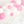 Load image into Gallery viewer, Pink White & Gold Balloon Garland Table Runner with Foil Confetti Cutouts