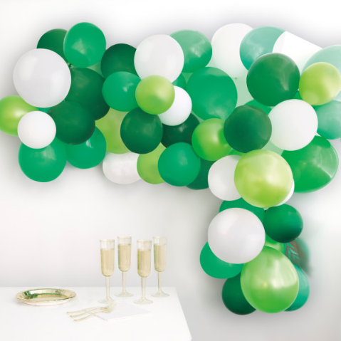 Green Balloon Arch Kit Assortment (40 Pieces)