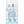 Load image into Gallery viewer, Blue Floral Elephant Plastic Table Cover (54"x84")