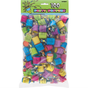 Party Poppers (100 Pack)