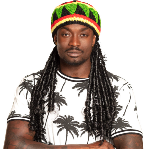 Hat Rasta with dreadlocks