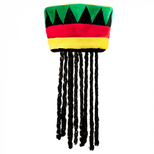 Hat Rastaman with dreadlocks