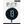 Load image into Gallery viewer, Birthday Black & Silver Glitz Number 13 Round Foil Balloon (18")