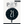 Load image into Gallery viewer, Birthday Black & Silver Glitz Number 21 Round Foil Balloon - ( 18")