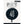 Load image into Gallery viewer, Glitz Black & Silver Round Foil Balloon Number 40 (18 inch)