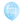 Load image into Gallery viewer, 12" Glitz Light Blue, Royal Blue, & White Latex Balloons "Happy Birthday" (6 Pack)