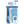 Load image into Gallery viewer, 12" Glitz Light Blue, Royal Blue, & White Latex Balloons 40th (6 Pack)