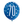 Load image into Gallery viewer, 12" Glitz Light Blue, Royal Blue, & White Latex Balloons 70th (6 Pack)