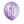 Load image into Gallery viewer, 12" Glitz Petal Pink Spring Lavender & White Latex Balloons 60 (6 Pack)