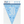 Load image into Gallery viewer, Glitz Blue & Silver Prismatic Plastic Flag Banner 30 (9ft)