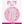 Load image into Gallery viewer, 1 Glitz Pink & Silver Birthday Badge 70