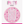Load image into Gallery viewer, 1 Glitz Pink & Silver Birthday Badge 80