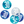 Load image into Gallery viewer, Birthday Blue Glitz Number 30 Confetti (0.5 oz)