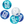 Load image into Gallery viewer, Birthday Blue Glitz Number 60 Confetti (0.5 oz)