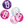 Load image into Gallery viewer, Birthday Pink Glitz Number 13 Confetti (0.5 oz)